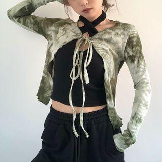 Tie Neck Light Jacket