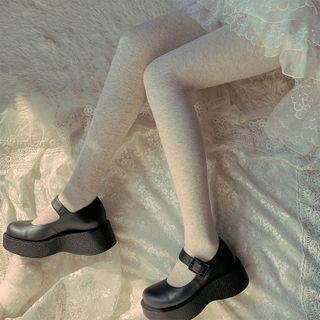 Cashmere Fleece-lined Tights