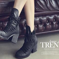Lace-up Ankle Boots
