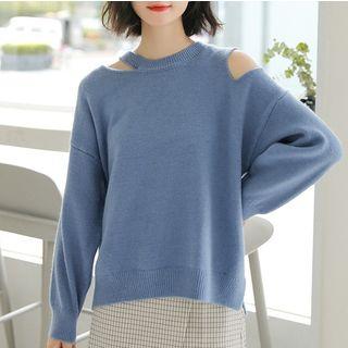 Cutout Long Sleeve Sweater