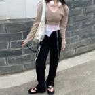 Wide-leg Pants / Sweater / T-shirt