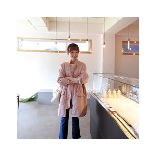 Stand-collar Dual-pocket Coat