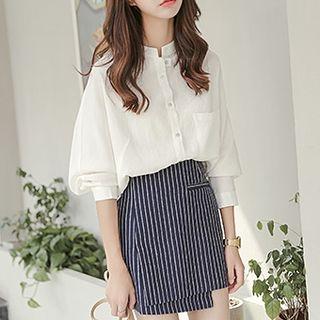 Pinstripe Skort