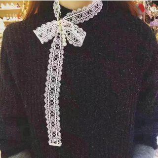 Lace Choker / Earrings