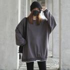Panel Trim Mock Two-piece Sweater