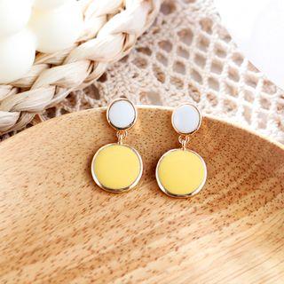 Disc Drop Earring Bl2745 - One Size
