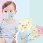 Set Of 3: Childrens Printed Washable Cotton Face Masks With Adjustable Ear Loops