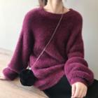 Mohair Plain Sweater