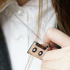 Magnetic Tape Pendent Necklace As Shown In Figure - One Size