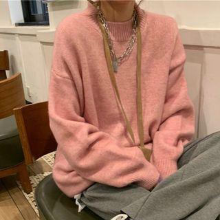 Mock-neck Sweater / Sweatpants