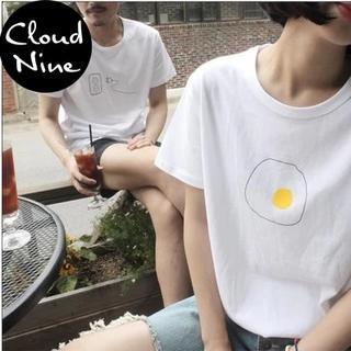 Egg Print Short-sleeve T-shirt