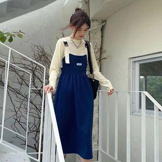 Cargo Pinafore Dress