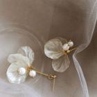 Faux Pearl Petal Fringed Earring (various Designs)