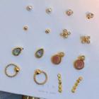 Set: Stud Earring (various Designs) 0159a# - Set - Classic Earrings - Multicolor - One Size