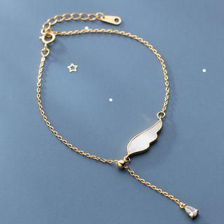 925 Sterling Silver Wing Bracelet