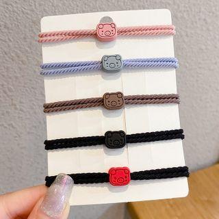 Acrylic Pig Hair Tie