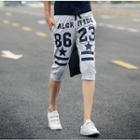 Number Pedal Jogger Pants