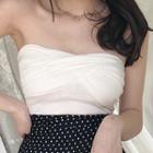 Ruched Tube Top