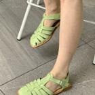 Pastel Patent Fisherman Sandals
