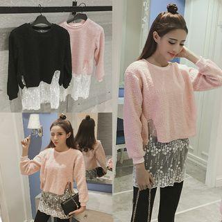 Lace Underlay Pullover