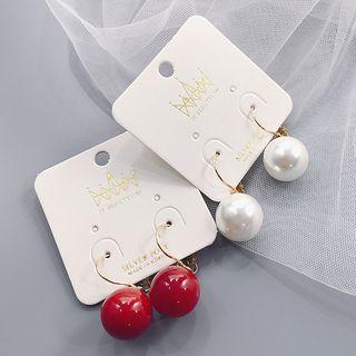 Faux Pearl / Bead Dangle Earring