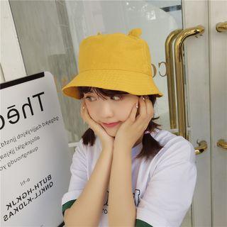Animal Ear Plain Bucket Hat