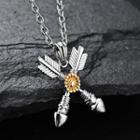 Arrow Necklace Silver - One Size