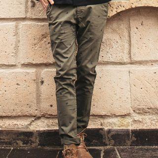 Print Slim Fit Pants