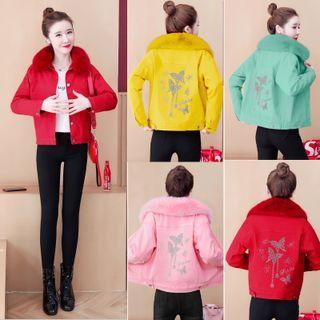 Rhinestone Butterfly Denim Jacket (various Designs)