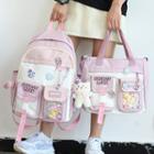 Pvc Panel Backpack / Tote Bag / Set