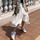 Lace Tiered Skirt