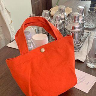 Mini Canvas Shopper Bag