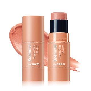 The Saem - Saemmul Cream Stick Blusher (#cr01 Coral Ending)