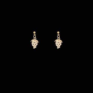 Grapes Rhinestone Dangle Earring