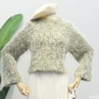 Glitter Furry Knit Sweater