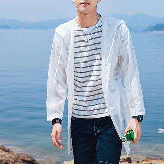 Mesh Hooded Jacket