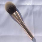 Brushed Metal Handle Foundation Brush 91 - Dark Silver - One Size