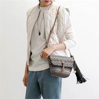 Zip-up Quilted Vest