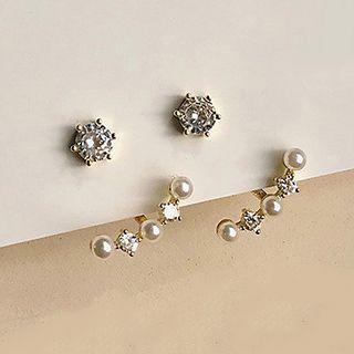 Cz Ear Jacket As Shown In Figure - One Size