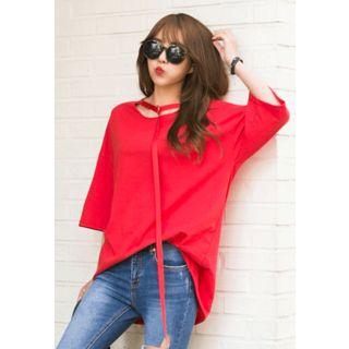 Strap-detail Top