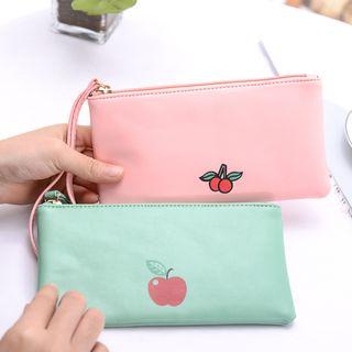 Fruit Print Wristlet