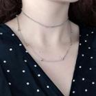 Stainless Steel Bead Choker / Necklace