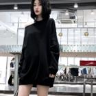 Cut-out Long Pullover