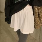A-line Skirt White - One Size