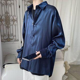 Long-sleeve Holographic Shirt