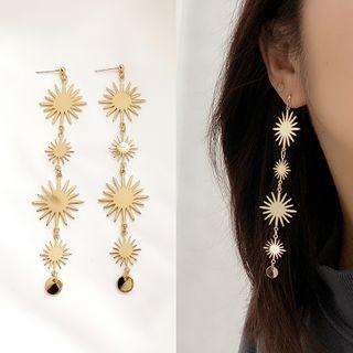 Alloy Sun Dangle Earring