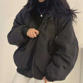 Lambswool Hooded Jacket