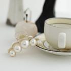 Faux-pearl Hair Claw Ivory - One Size