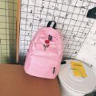 Nylon Embroidery Backpack
