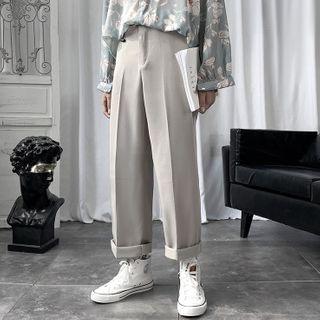 Plain Shift Dress Pants